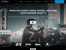 Tablet Screenshot of penthera.com